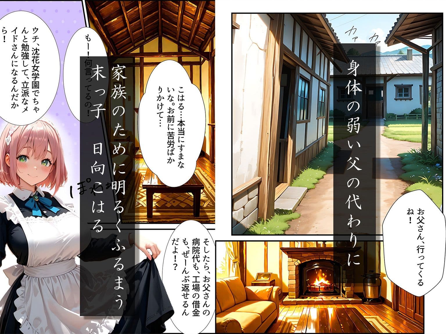 【4Kコミック】孕ませご奉仕学園〜子宮でご奉仕させていただきます〜 日向こはる サンプル 3