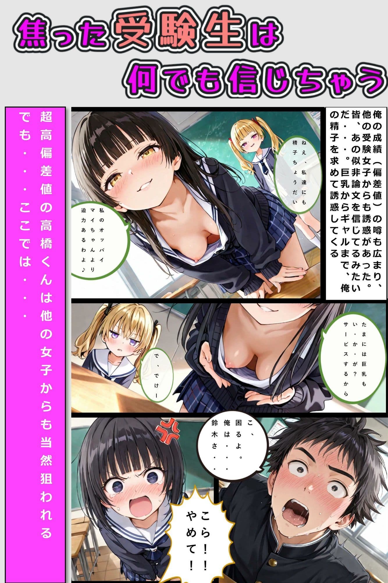 焦った受験生は何でも信じちゃう サンプル 6