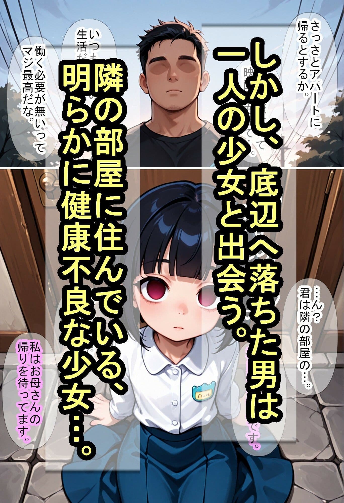 健康不良児を餌付けしていたら、押しかけ女房になっていた件 サンプル 2