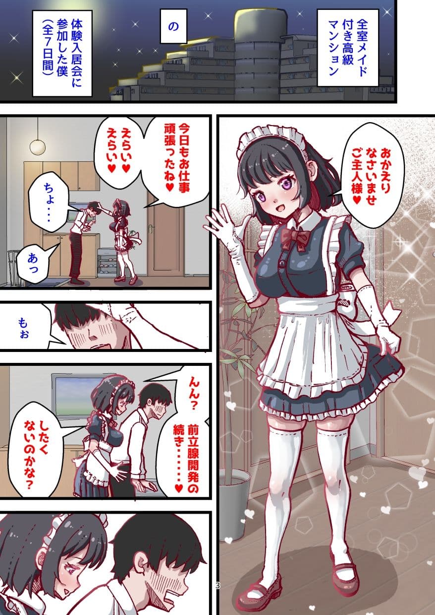 前立腺開発が上手なメイドさん付き賃貸 サンプル 1
