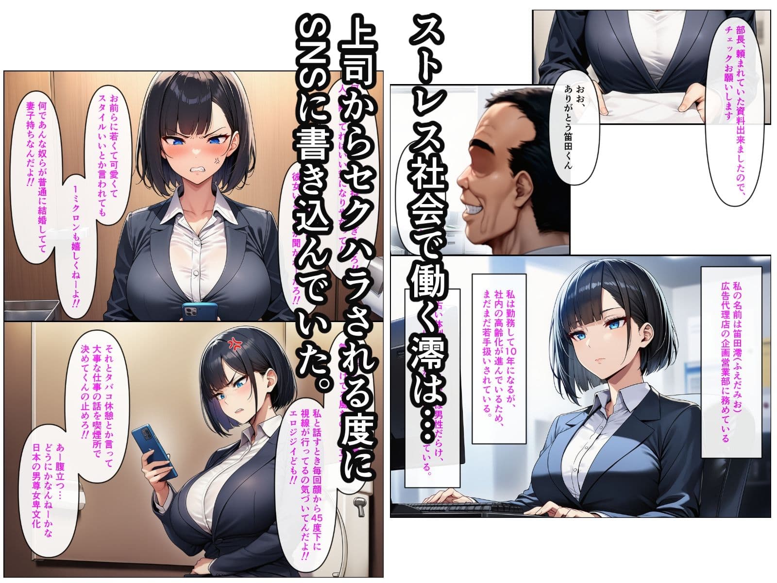 アラサーこじらせOLが後輩くんとラブラブエッチする話 サンプル 1