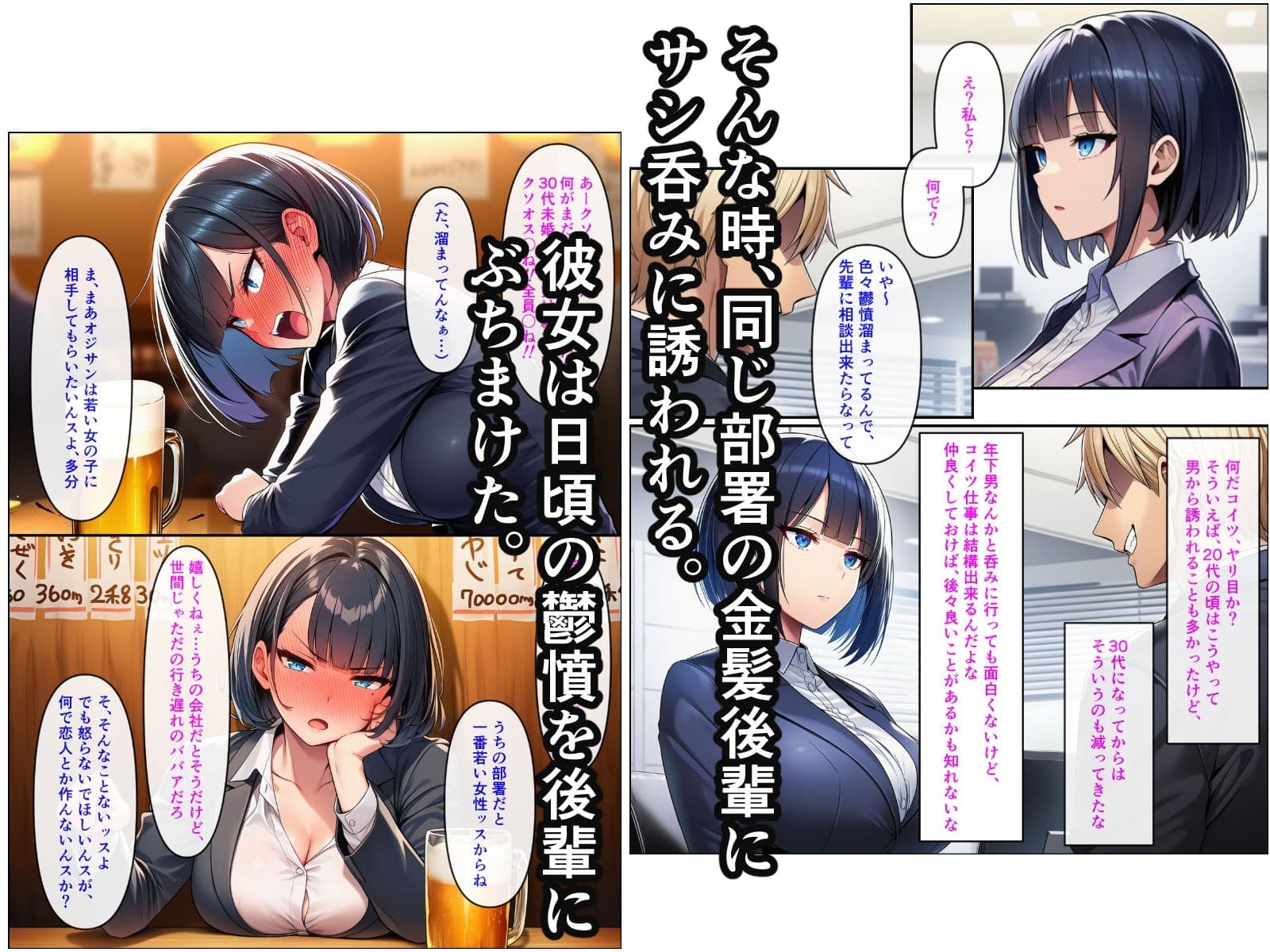 アラサーこじらせOLが後輩くんとラブラブエッチする話 サンプル 2