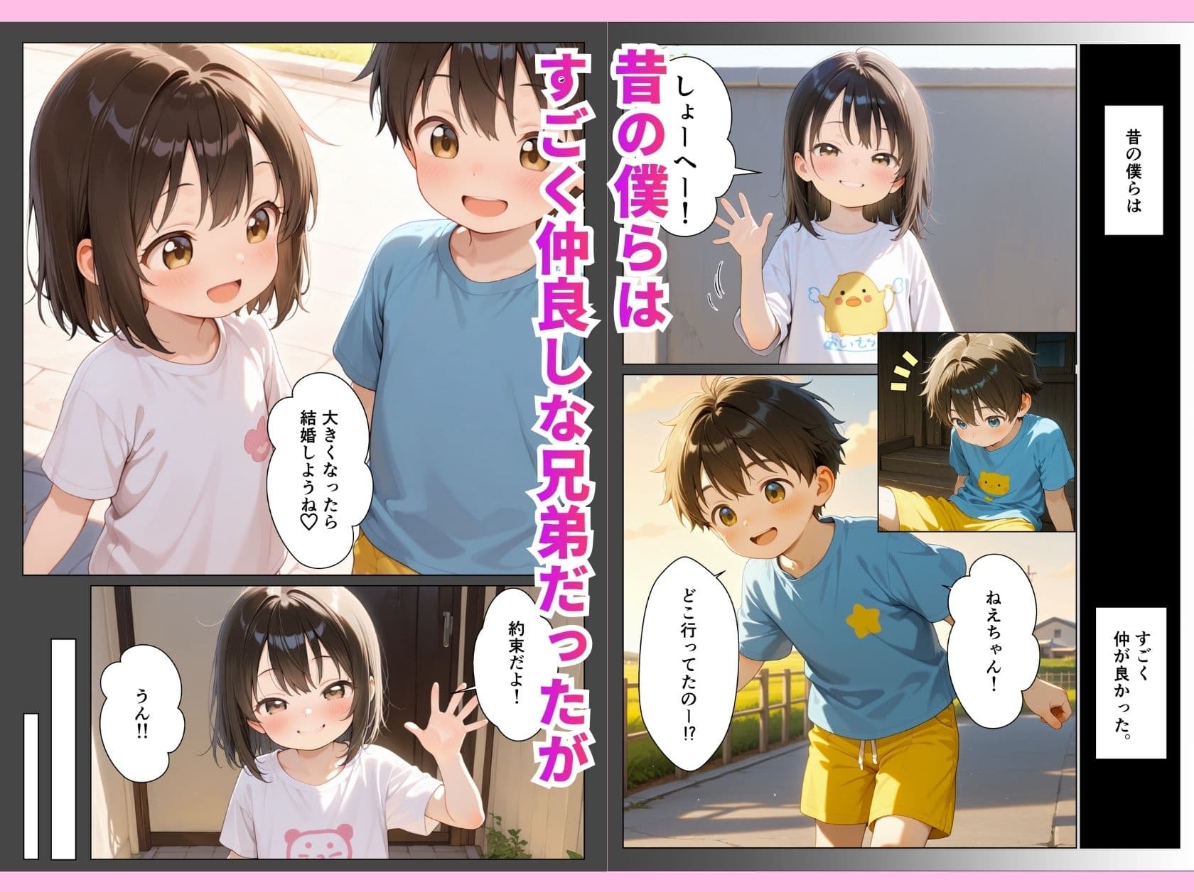 喧嘩中の姉（金髪巨乳ギャル）と甘々生中出しセックスで仲直りした話 サンプル 2