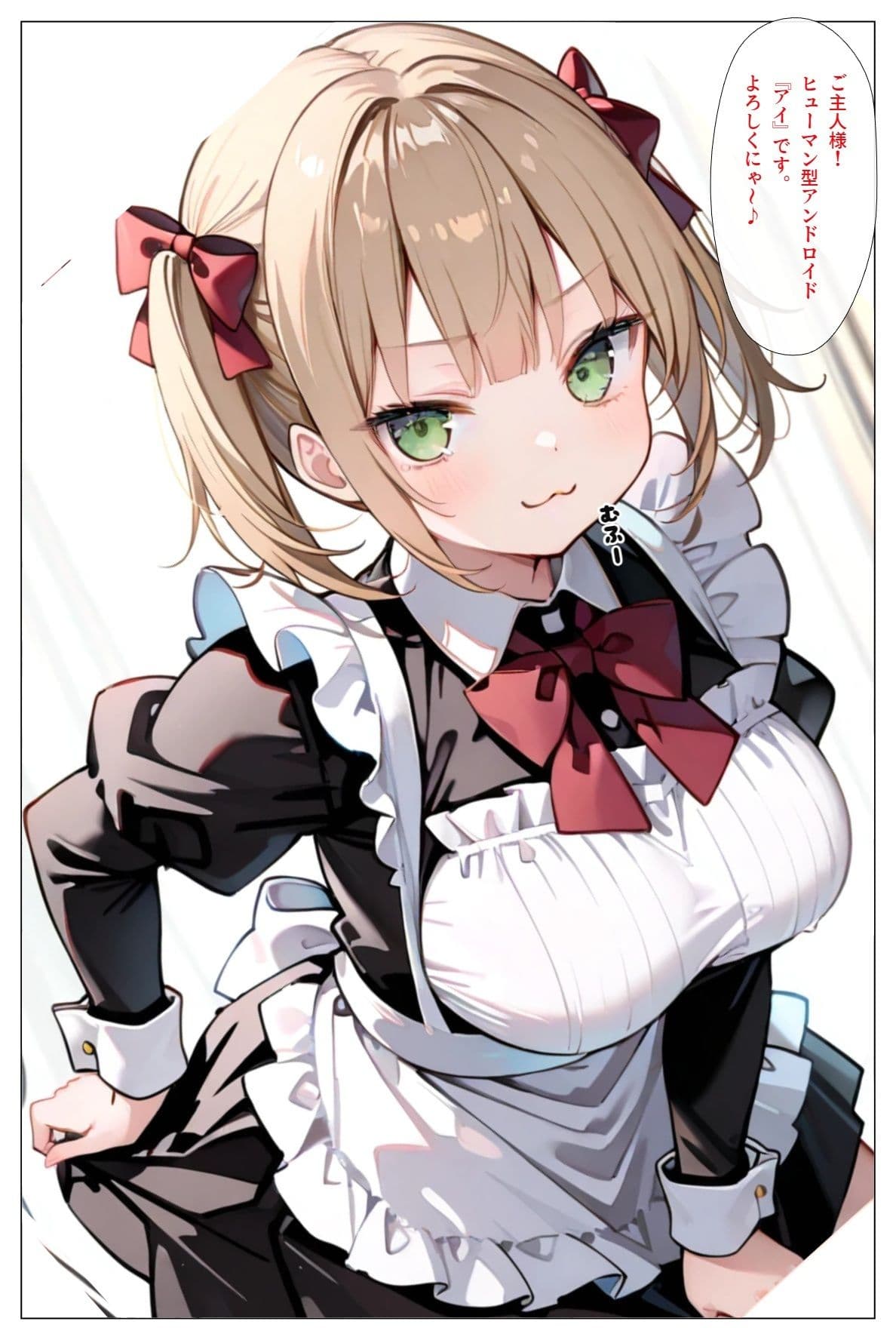 うちのアンドロイドはお腹をつまむと『にゃ〜』と鳴くんだが サンプル 2