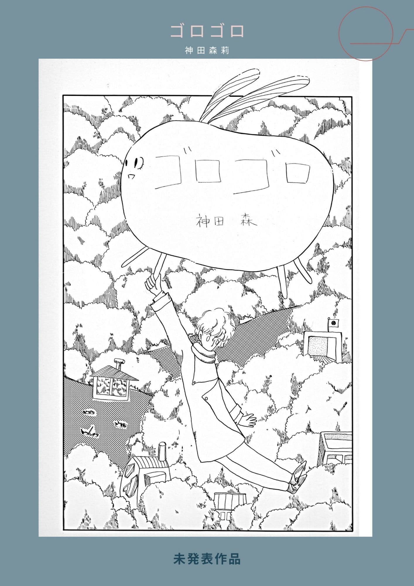 未発表作品『ゴロゴロ』1982年  -  神田森莉 サンプル 5