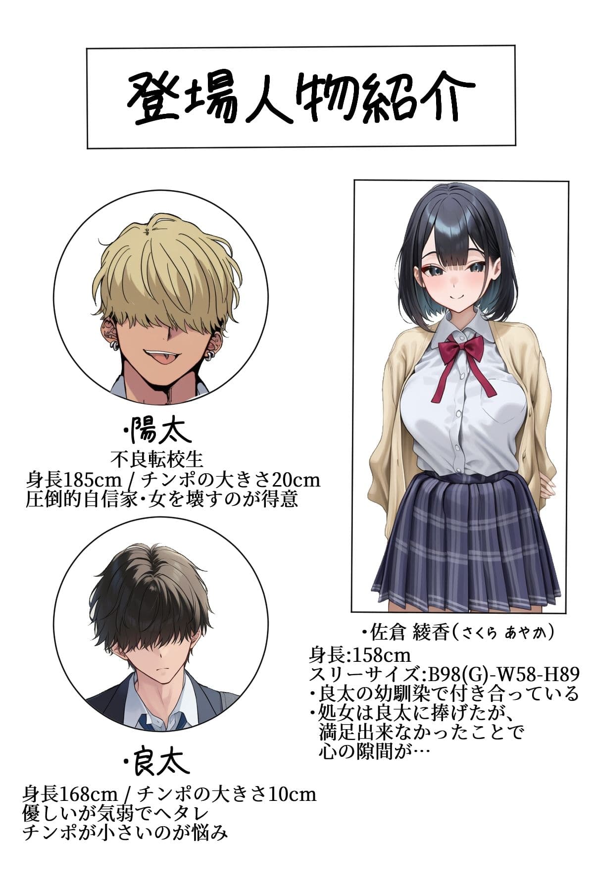 幼馴染の巨乳彼女がDQN転校生にNTRれたのだが サンプル 1