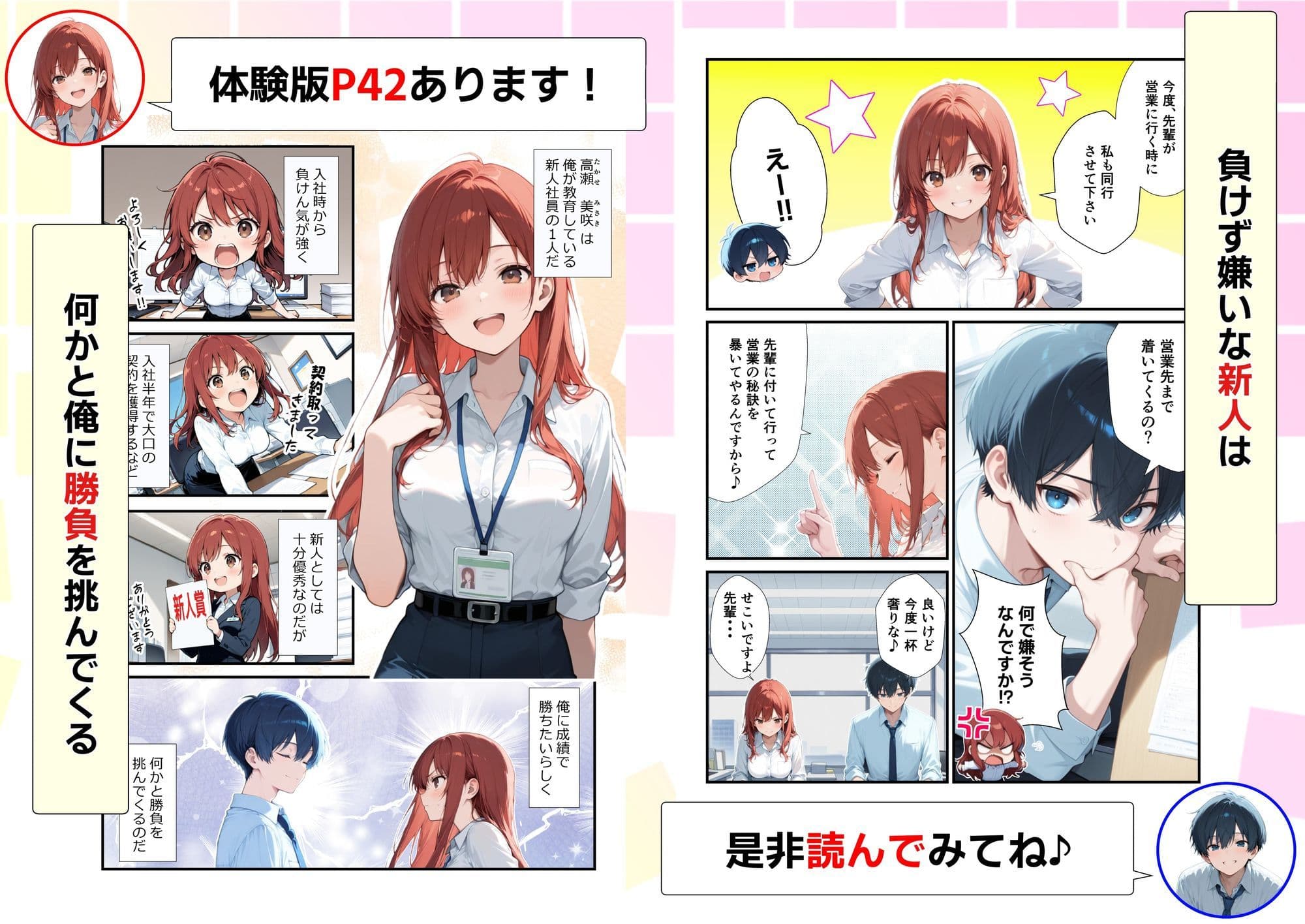 新卒ツンデレ社員の教育担当になった俺。〜酔った後輩は俺とのイチャラブSEXで俺専用のM体質に覚醒しました〜 サンプル 3