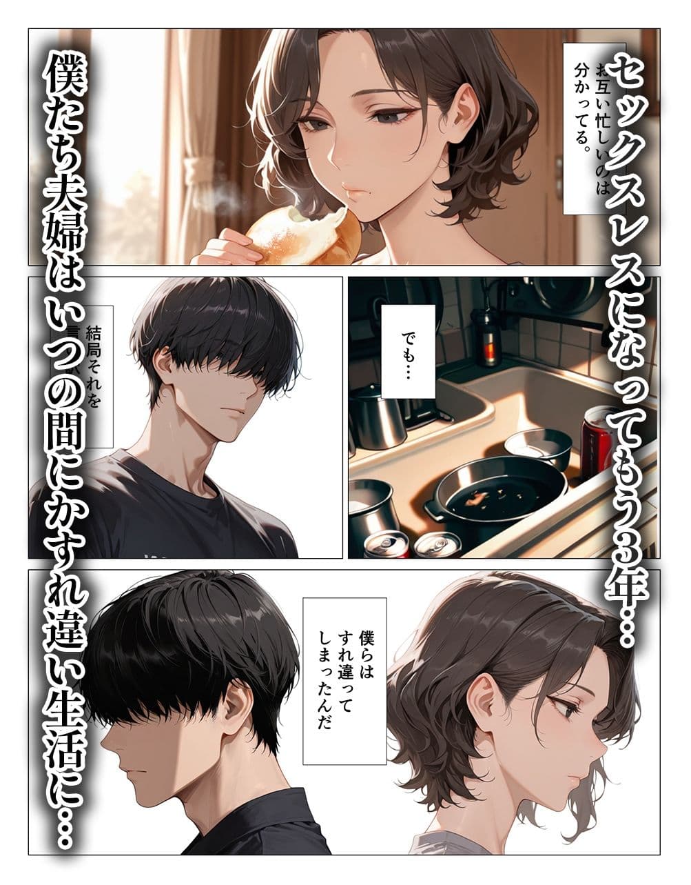 おっとり家政婦・北条の終わらない搾精責めー優しい巨乳家政婦の甘い誘惑に負けてパイズリフェラと中出ししてもらった僕ー サンプル 1