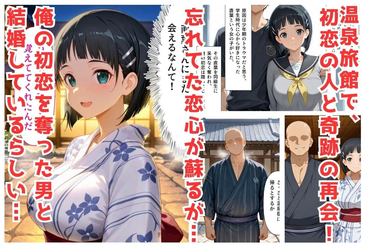復讐のNTR 〜奪われた初恋への報復〜 桐ヶ谷直〇葉編 セリフ付 サンプル 1