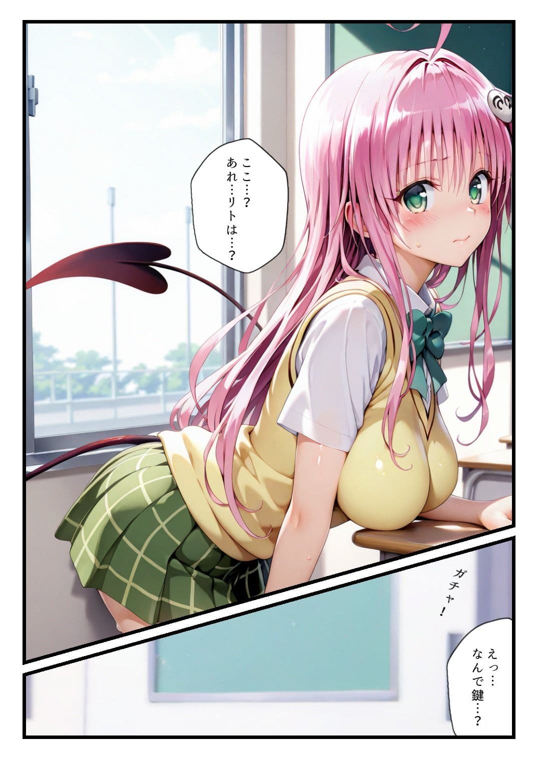 騙されて空き教室に呼び出されて複数の男子生徒にハメられてしまうデビ●ーク第一王女 サンプル 2