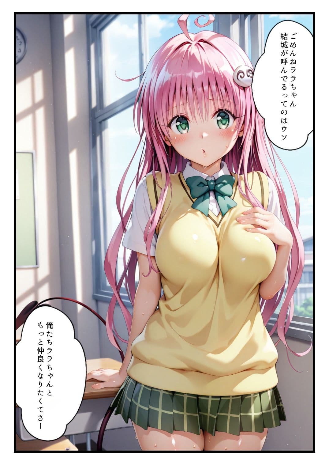 騙されて空き教室に呼び出されて複数の男子生徒にハメられてしまうデビ●ーク第一王女 サンプル 3