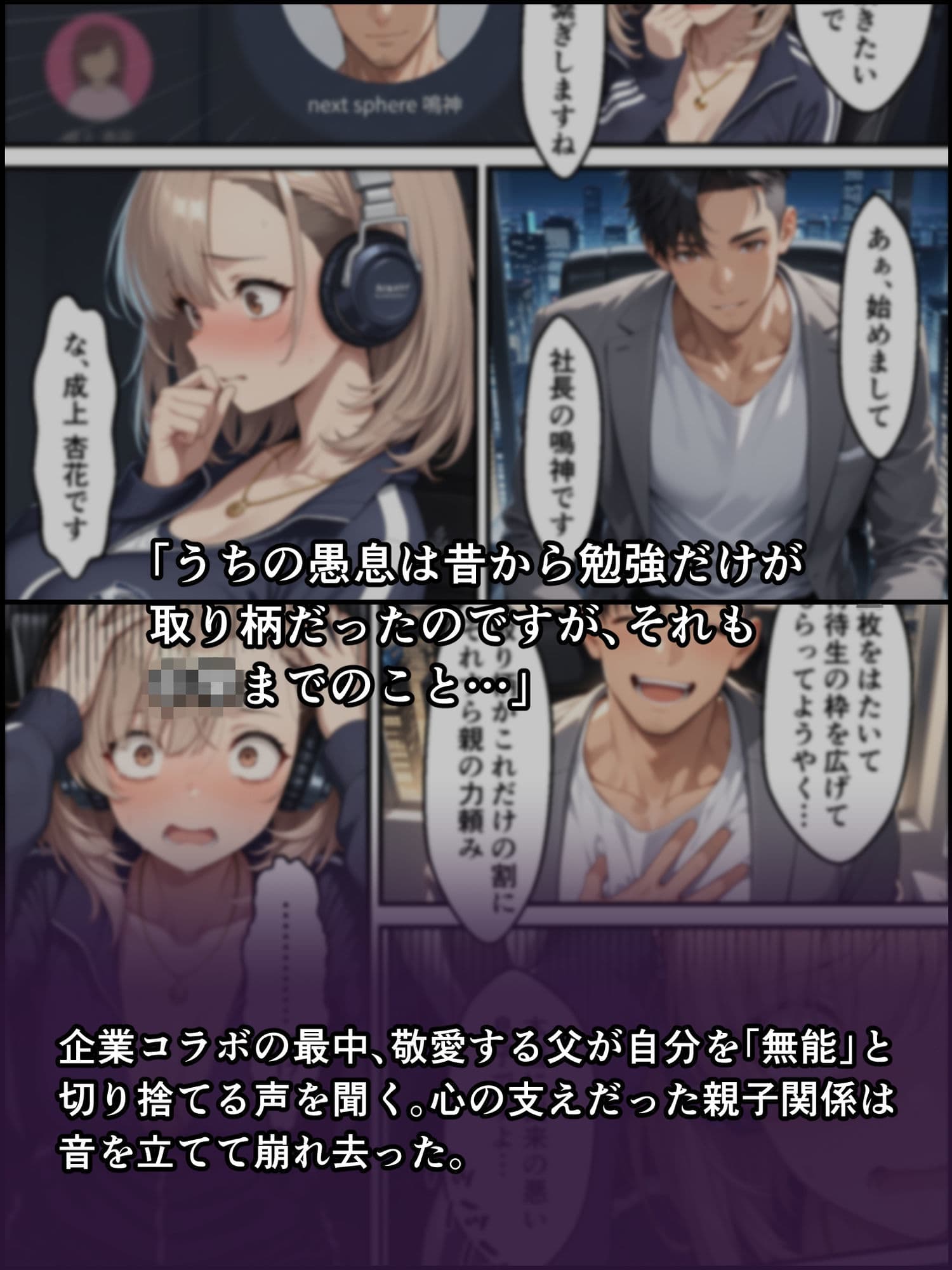 蝕宴のコラプティオ 淫魔の呪いで美少女に変えられた高慢な特待生が、清楚系ビッチな淫魔Vアイドルに堕ちるまでの2週間 サンプル 6