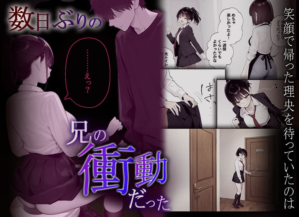 完璧だった兄が彼女にフラれて崩壊、妹への中出し依存セックスがもう止まらない2 サンプル 7