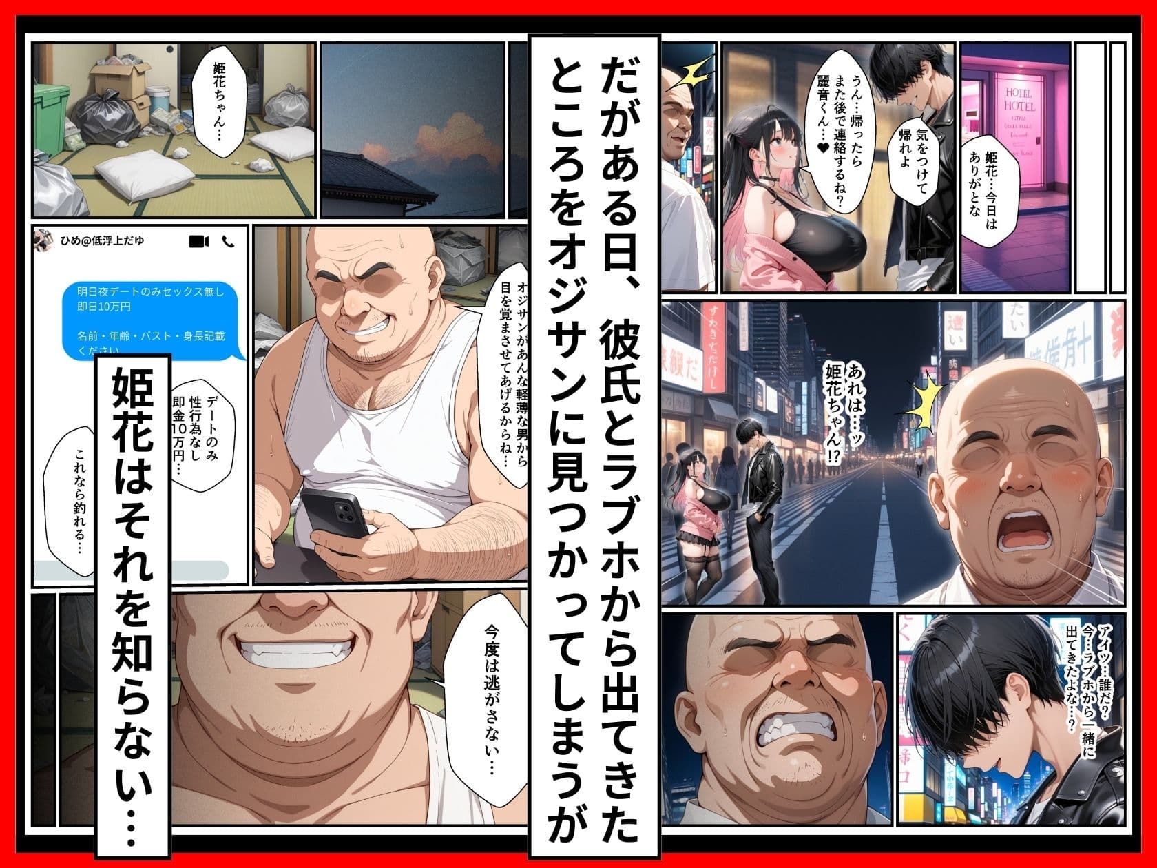 頂き女子が無敵オジに制裁SEX執行されて完堕ちする話 サンプル 2