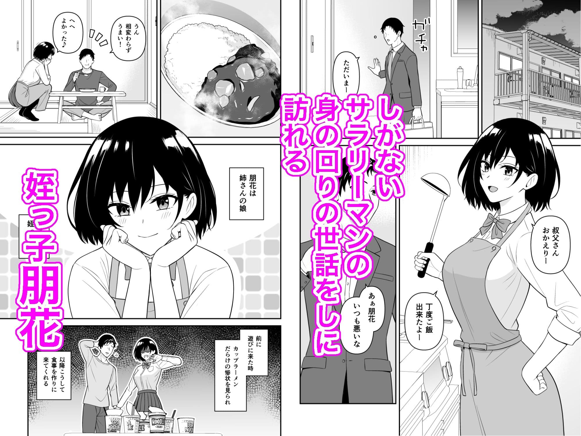 お世話したがりな姪っ子が叔父さんの性処理をする話 サンプル 1