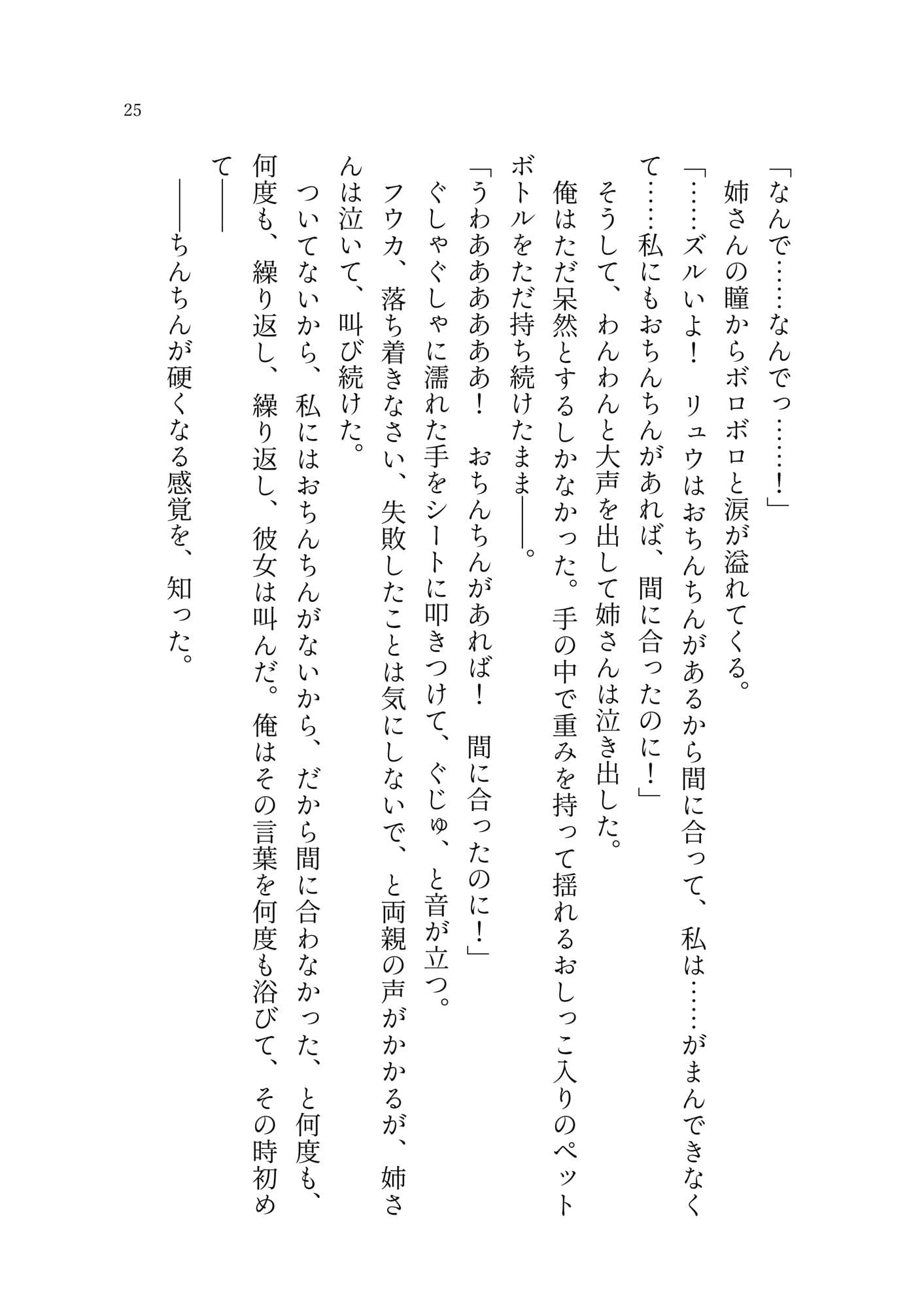 あの日の姉と交わした禁忌 サンプル 4