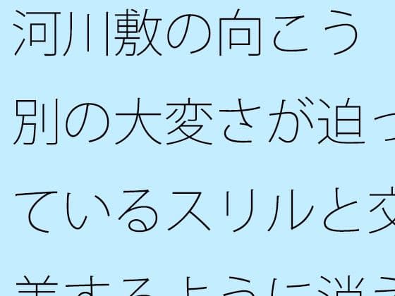 河川敷の向こう  別の大変さが迫っているスリルと交差するように消えていく過去の一部分