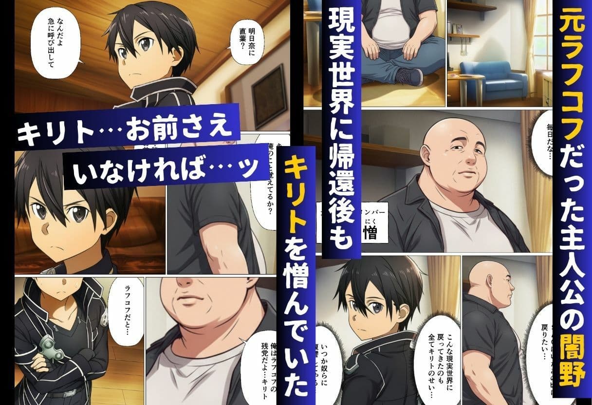 常識改変NTR〜女はどんな男でも性行為を依頼されたらSEXする世界になったら〜【ソー◯アート・オンライン編】 サンプル 1