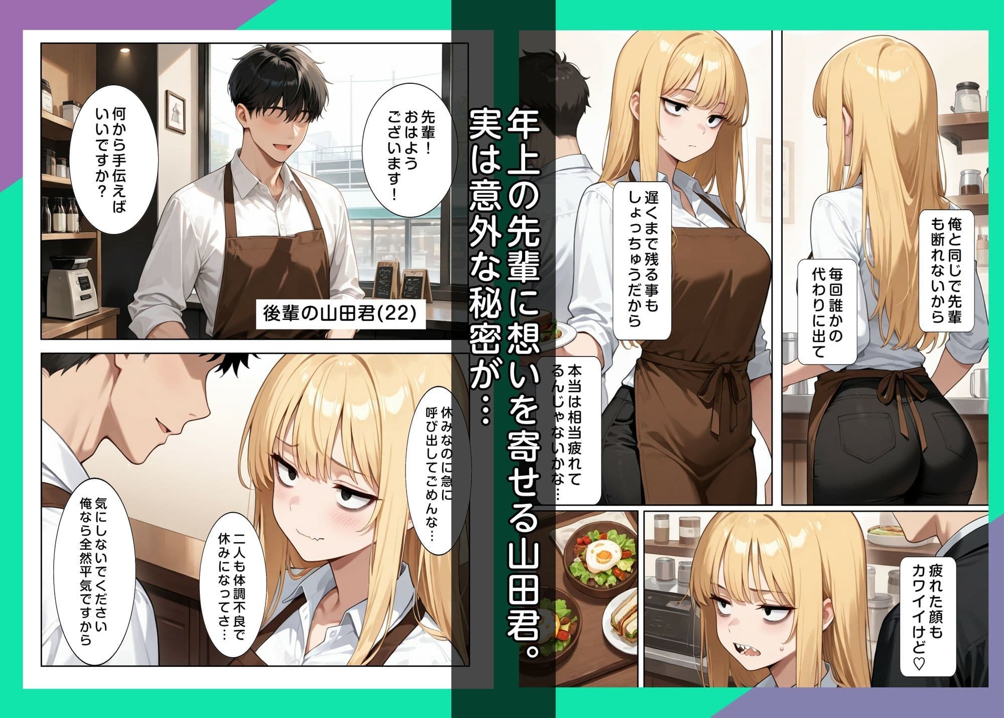 先輩のコンプレックスに恋する後輩君 サンプル 2