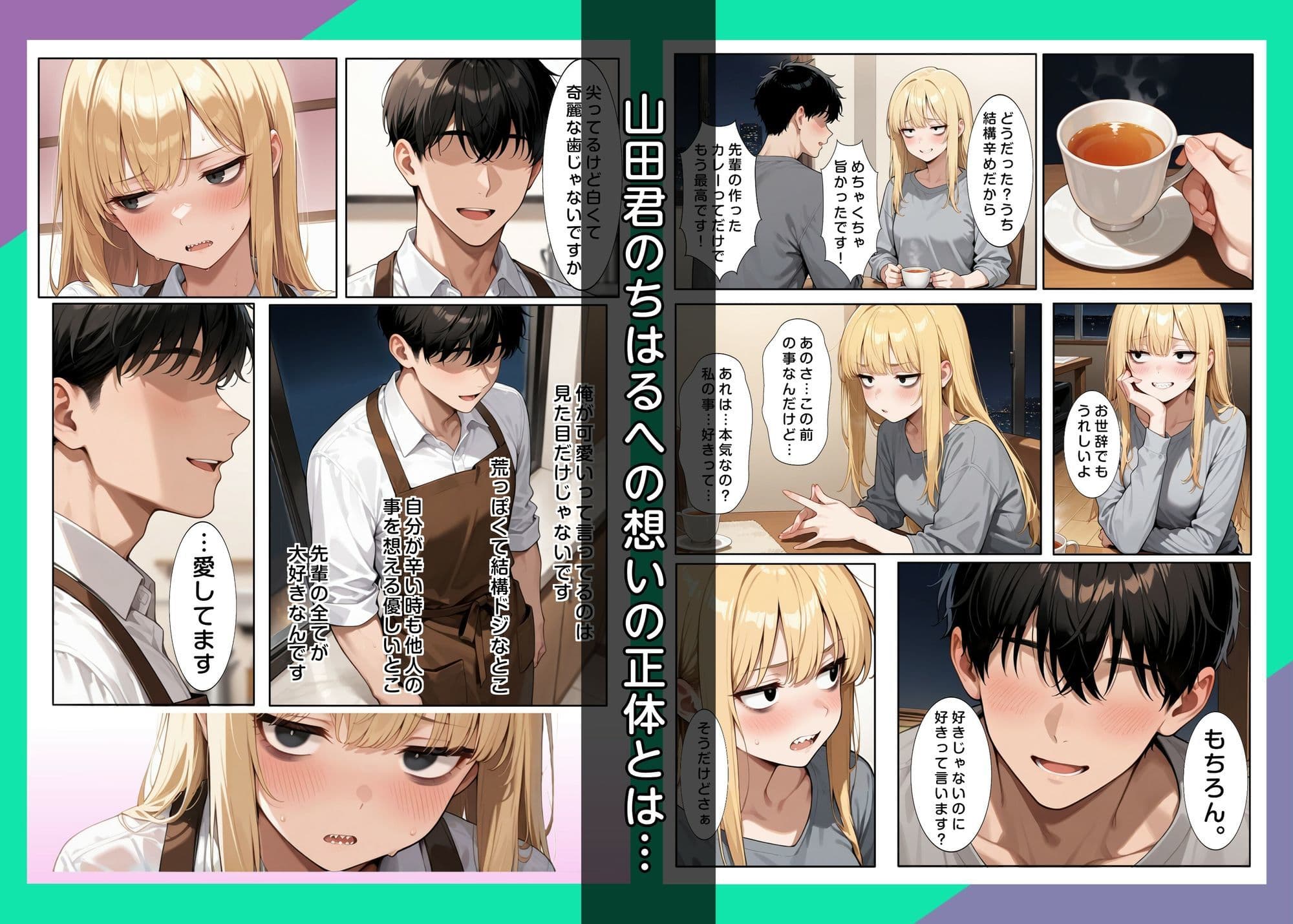 先輩のコンプレックスに恋する後輩君 サンプル 4