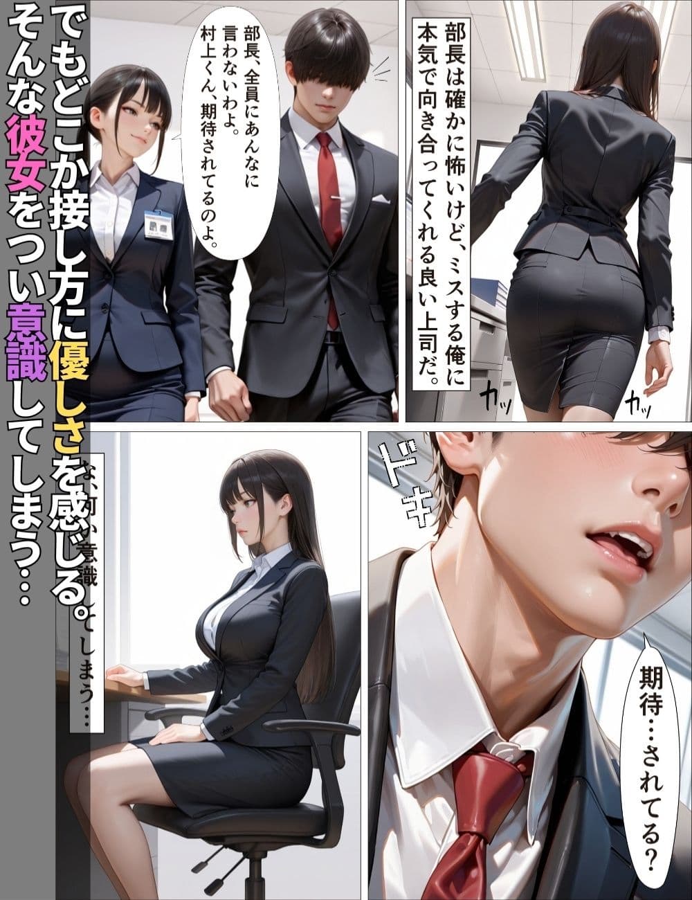 デキる女上司はダメ部下な俺には優しい〜出張で禁断のチン堕ちした話〜【漫画】【ツンデレ】【中出し】【種付けプレス】 サンプル 2
