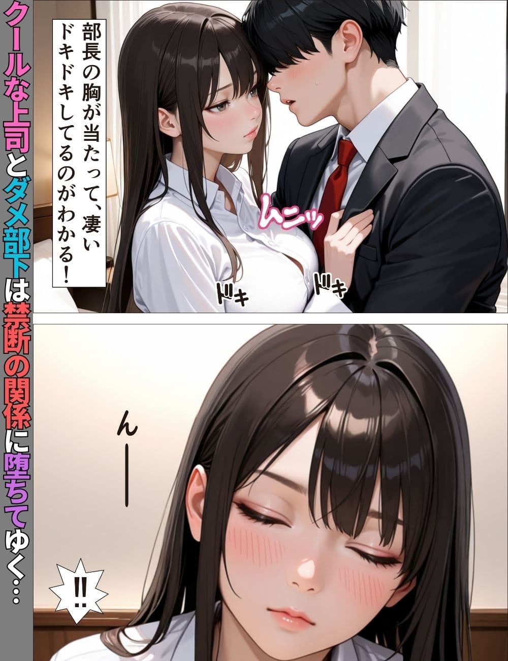 デキる女上司はダメ部下な俺には優しい〜出張で禁断のチン堕ちした話〜【漫画】【ツンデレ】【中出し】【種付けプレス】 サンプル 9