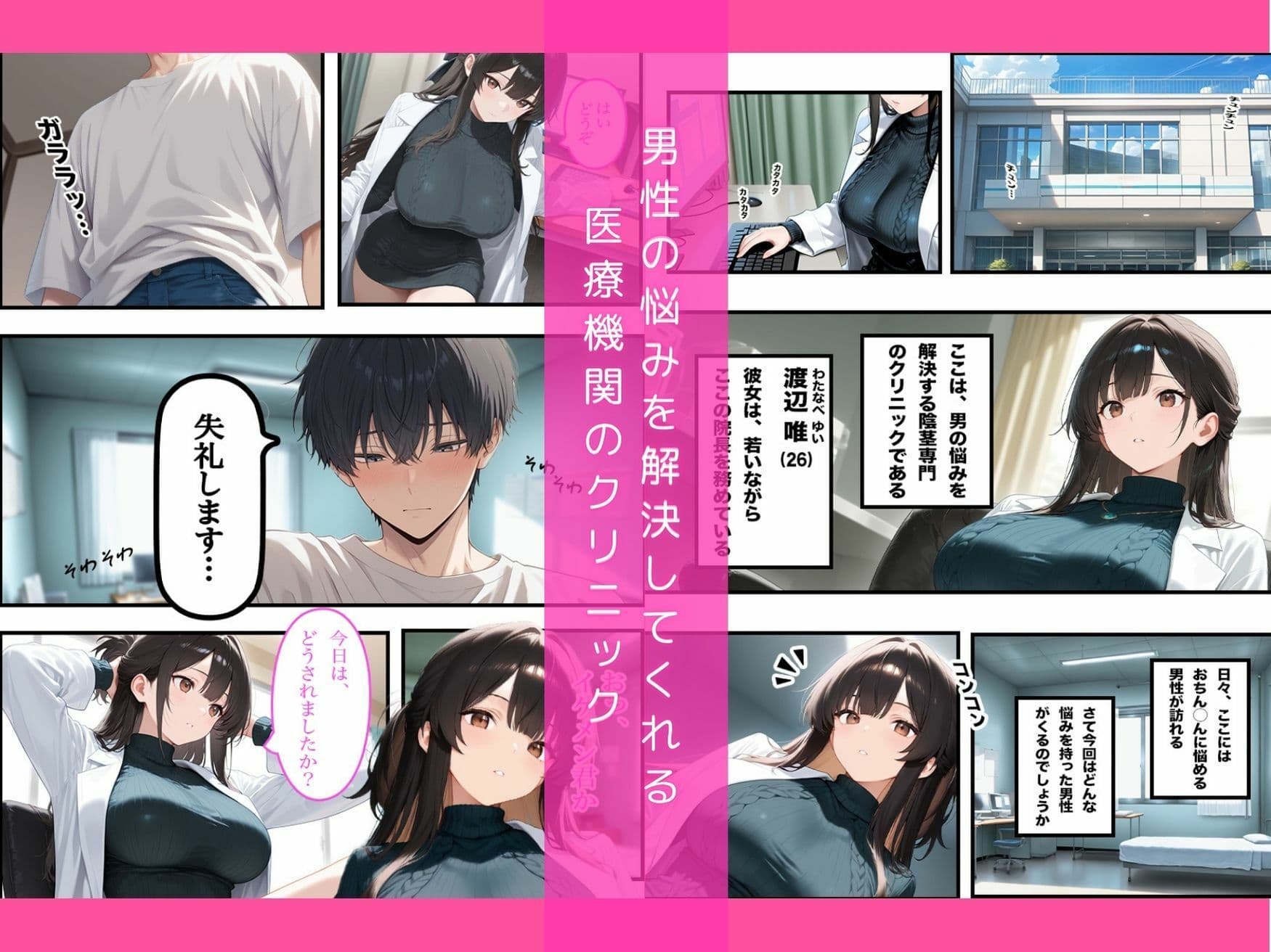 チ◯コの悩みなら当院におまかせください サンプル 1