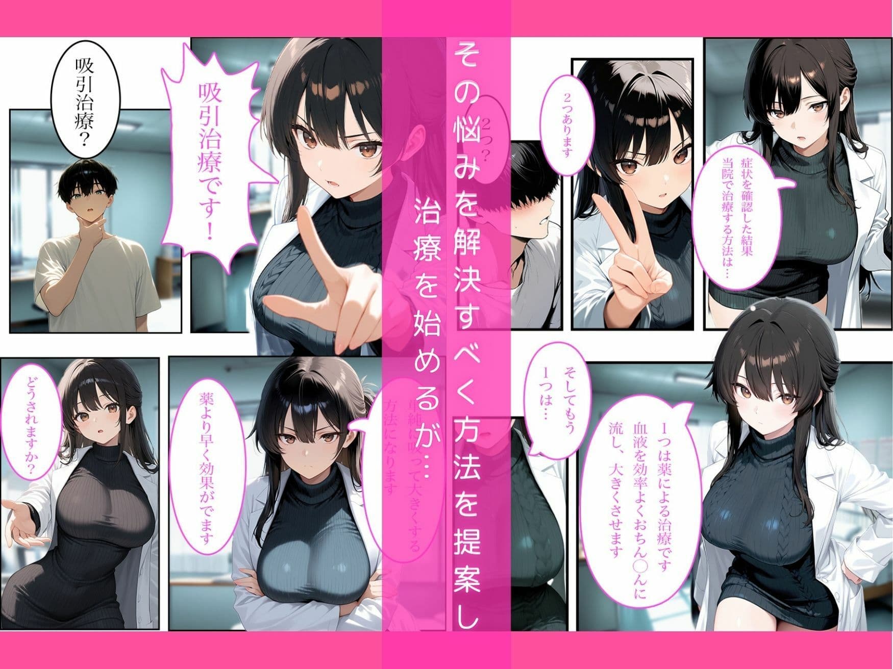 チ◯コの悩みなら当院におまかせください サンプル 3