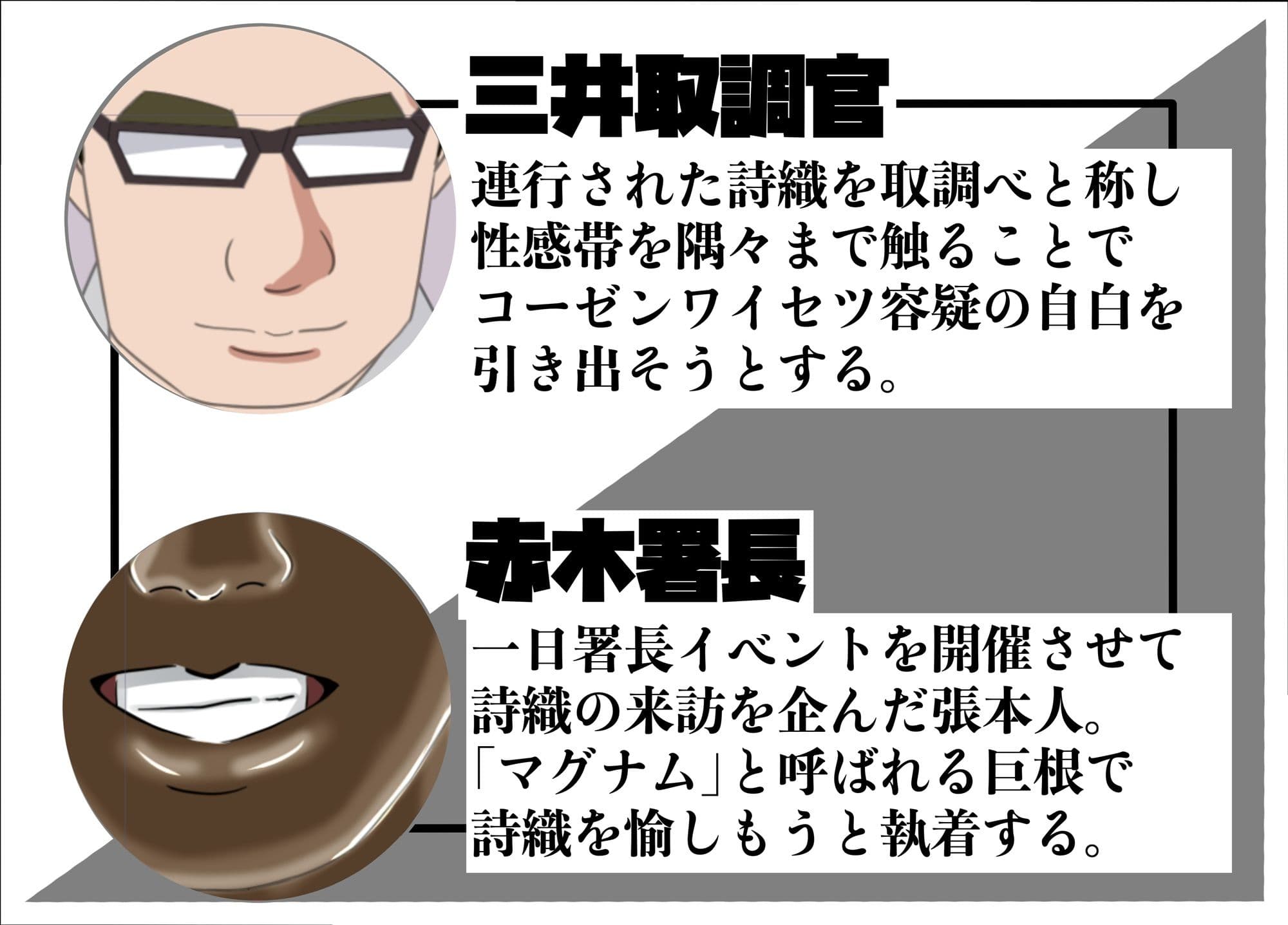 一日署長のアイドルがコーゼンワイセツで身体中を取り調べられた件 サンプル 3