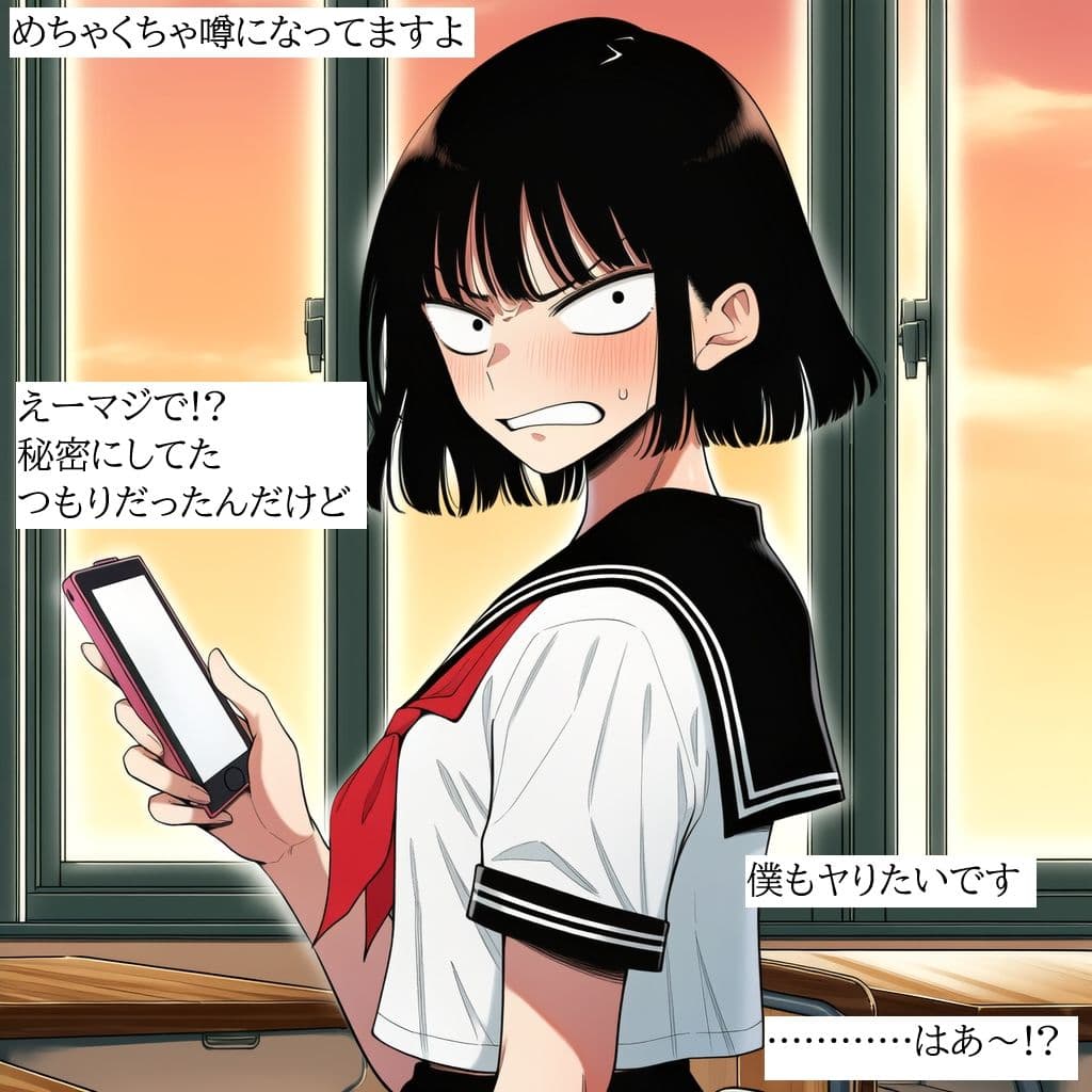 有名インフルエンサーJKがヤリマンビッチだったので、ビッチマ〇コに都合良く無責任中出しさせてもらう話 サンプル 4