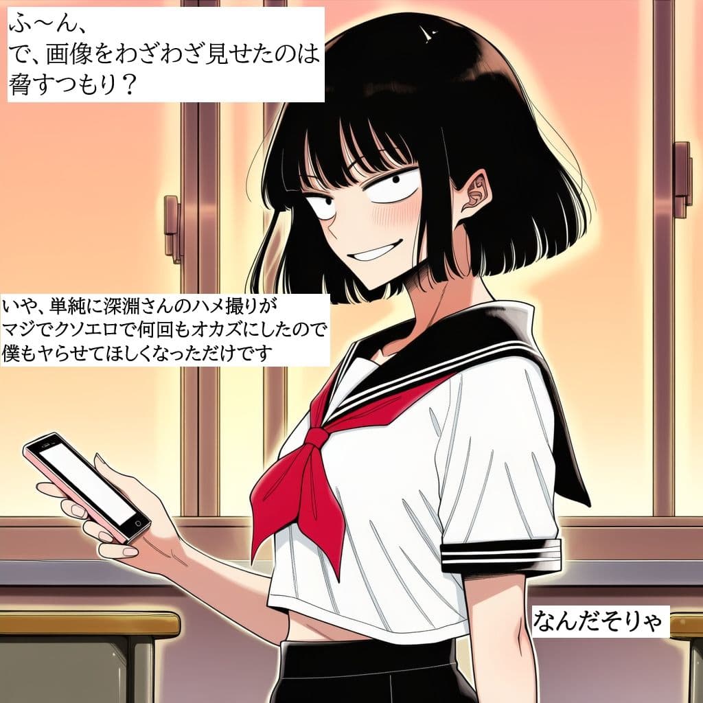 有名インフルエンサーJKがヤリマンビッチだったので、ビッチマ〇コに都合良く無責任中出しさせてもらう話 サンプル 10