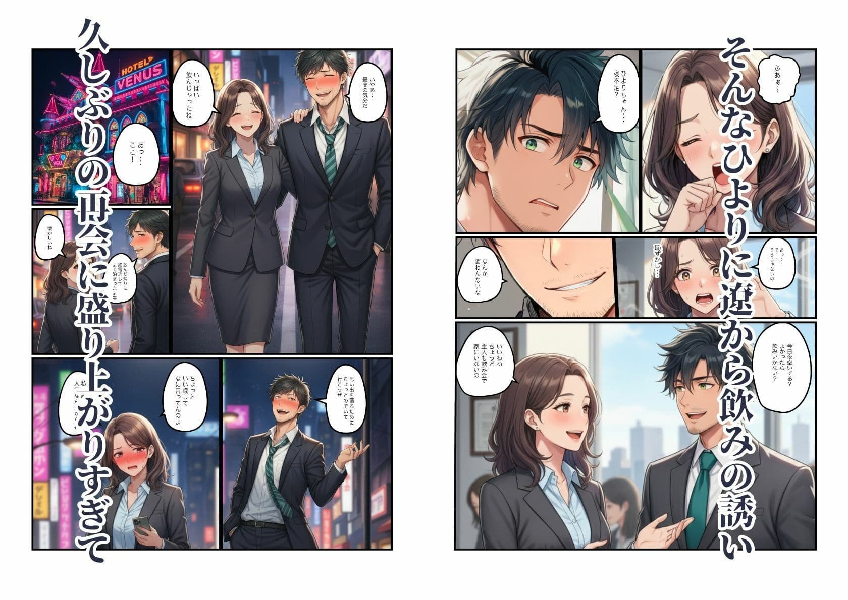 人妻の巨乳熟女（40）が元カレに寝取られ中出しセックス サンプル 4