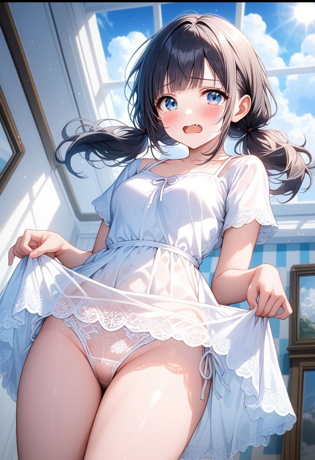 彼女の犯●れているところ見ていたい  深夜の裏学園祭で輪●されて サンプル 1