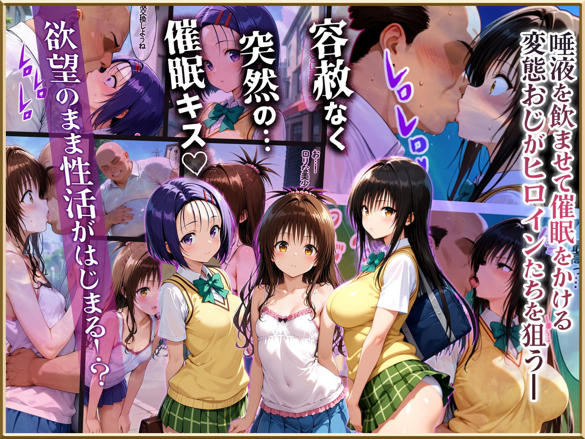 【Part.2】キスで催●シリーズ贅沢イッキ読み!総集編 サンプル 1