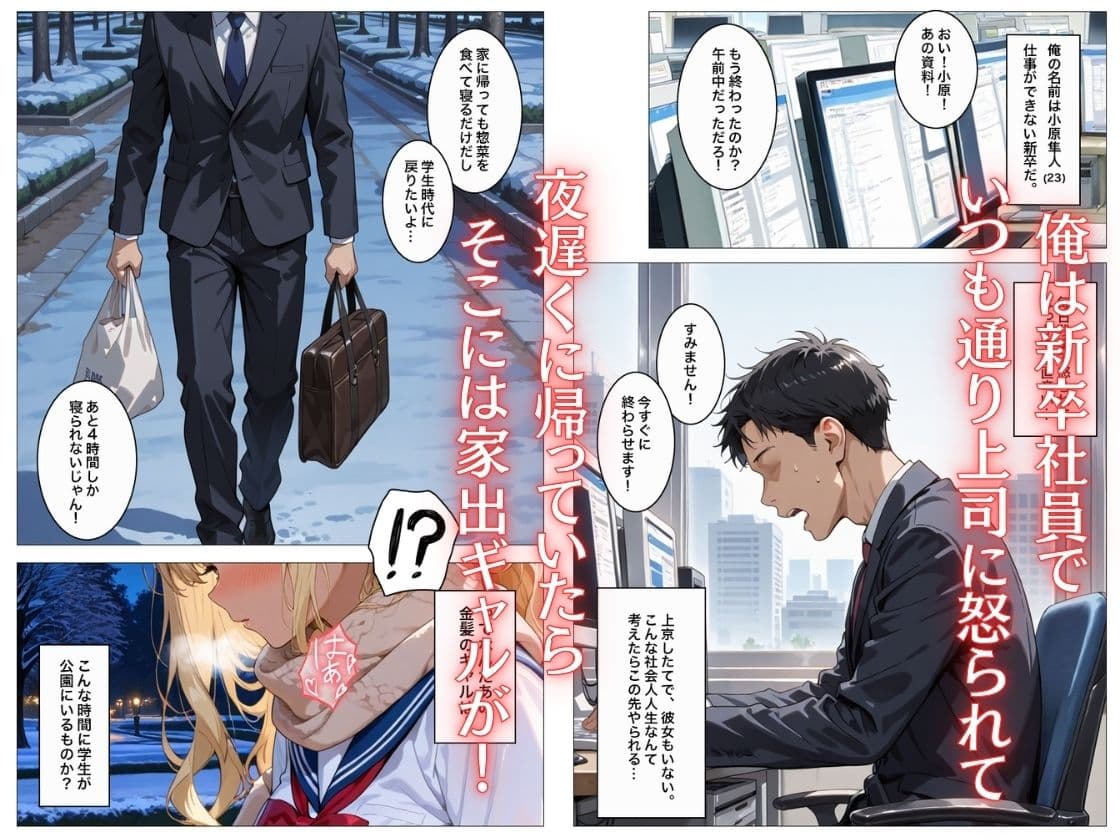 家出ギャルはエッチがしたくて寝たフリして俺を誘ってる… サンプル 1