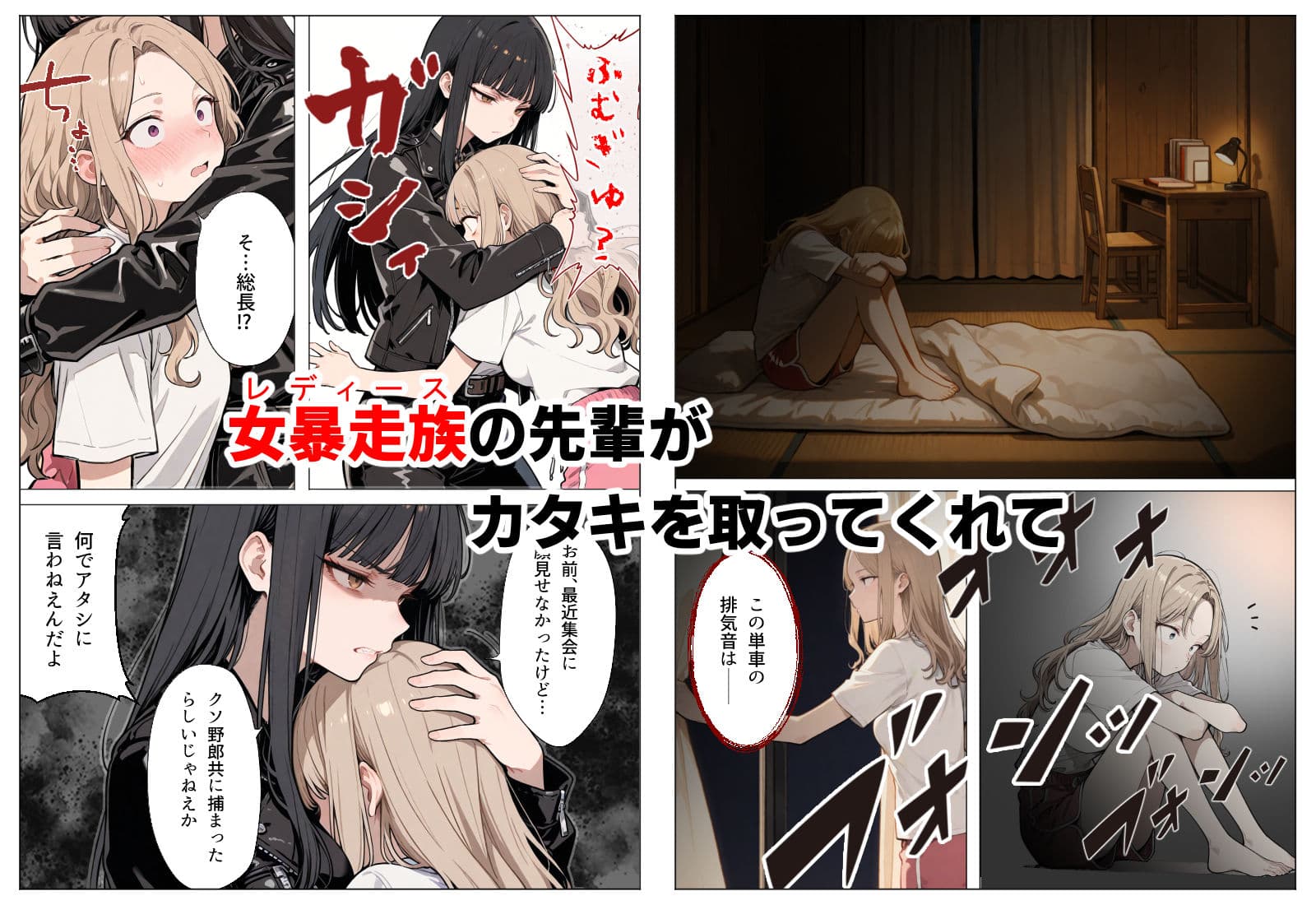 輪●されたあと、医者に追姦される女暴走族 サンプル 5