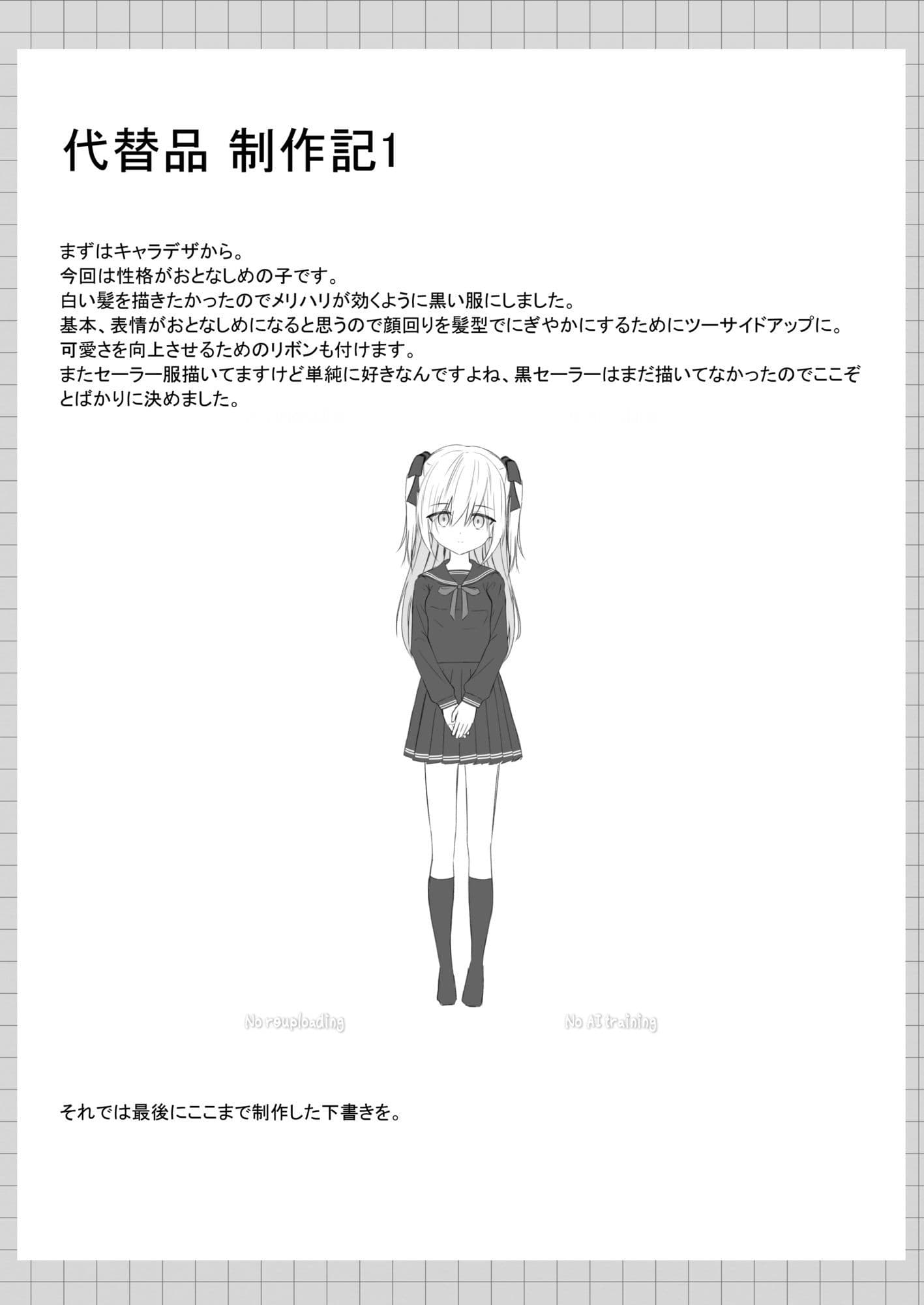 代替品＋制作記セット サンプル 8