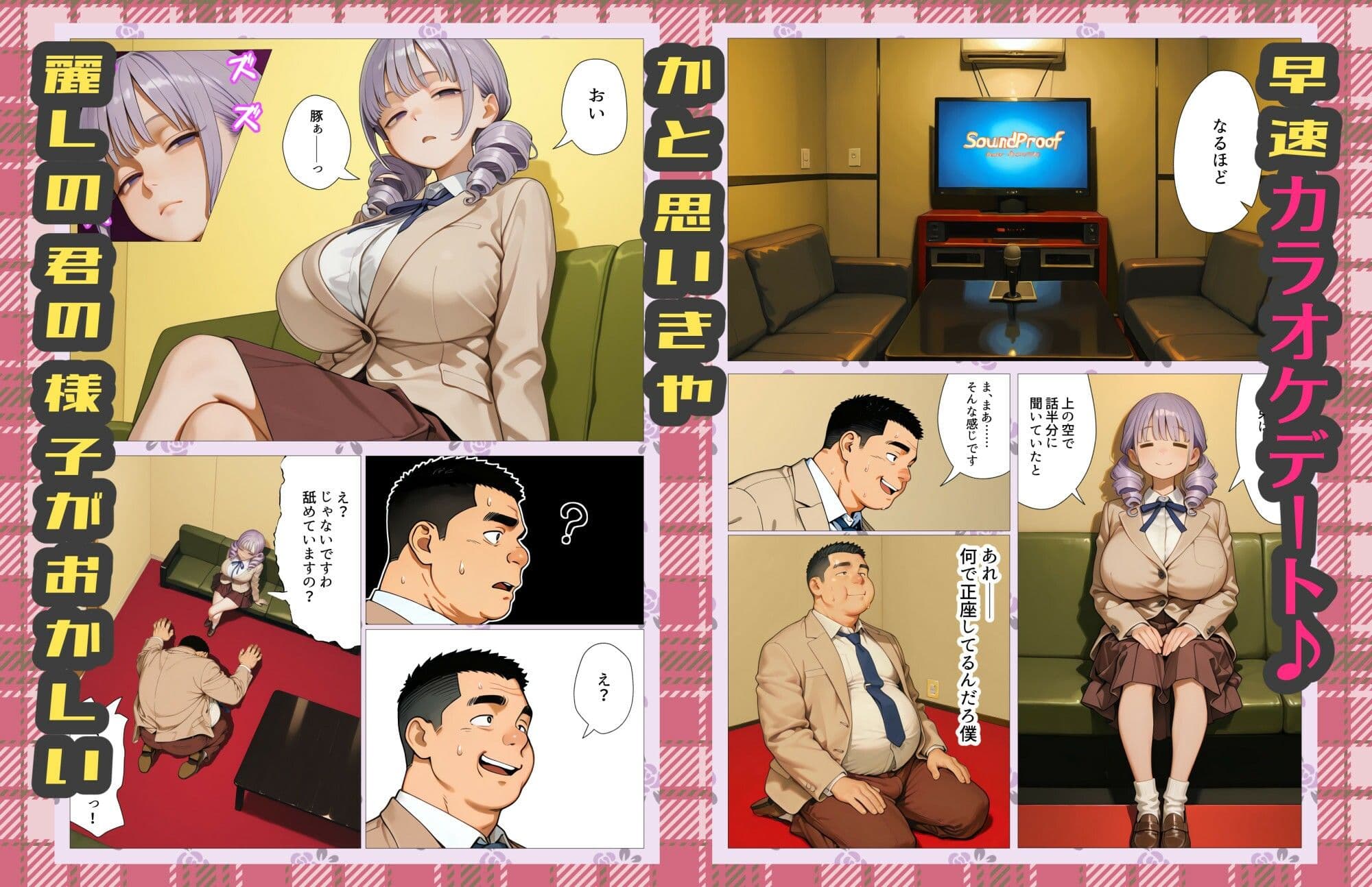 カースト最底辺のブタ男である俺が学園のアイドル（爆乳お嬢様）を落とした話【ところが、尻に敷かれすぎてもはや顔面騎乗位な件】 サンプル 3