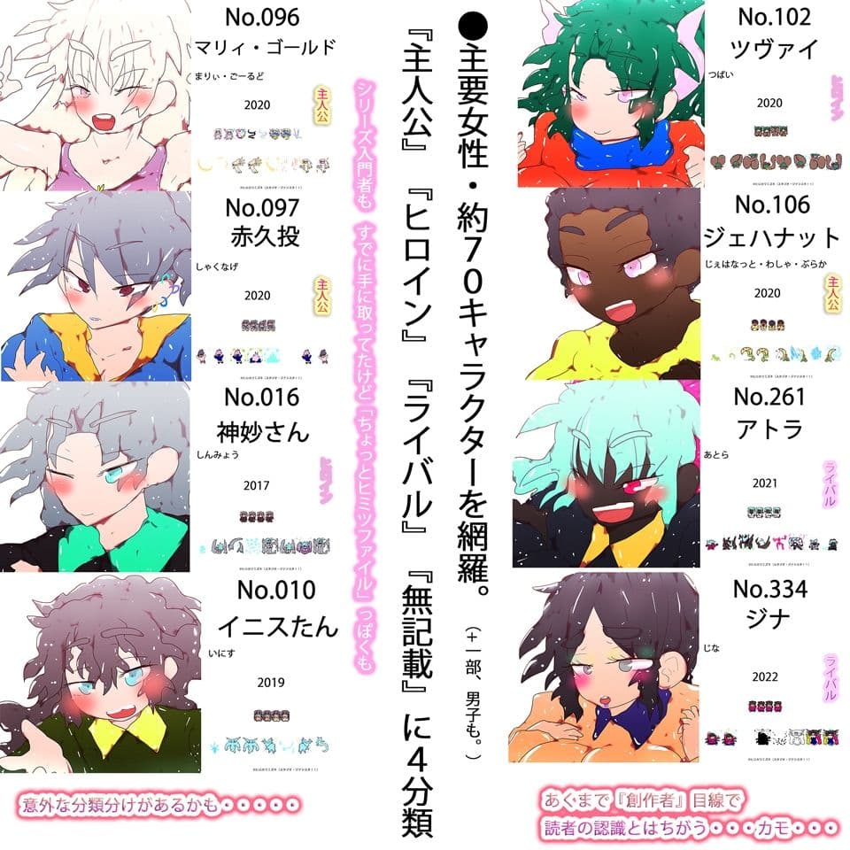 全ジナンドロモーフ・シスターズ 看板娘15周年記念図鑑 サンプル 5