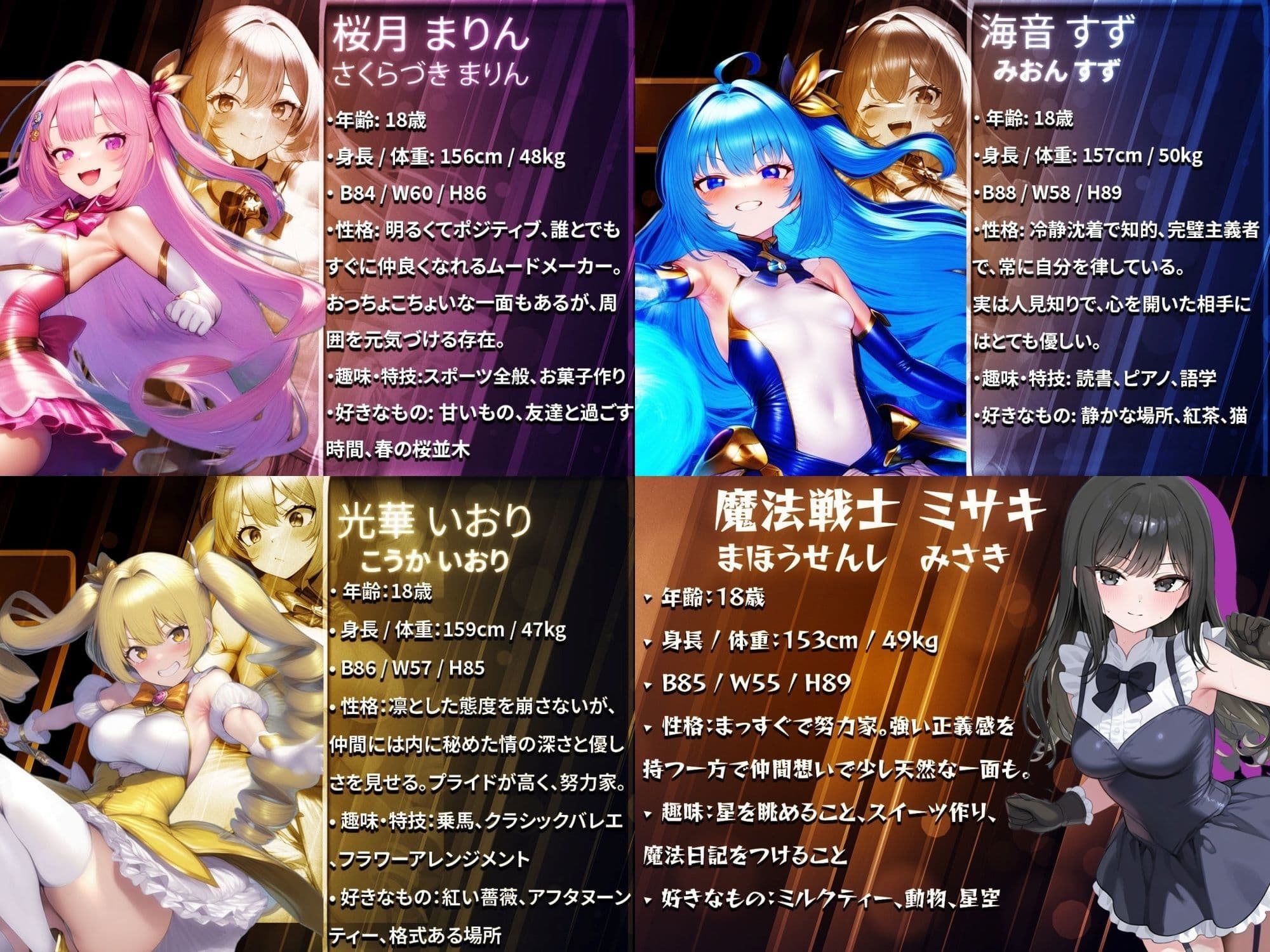 【総1000枚】NaruMinix2025年華聖麗姫スイートフラワーズ・魔法戦士ミサキ総集編 サンプル 5