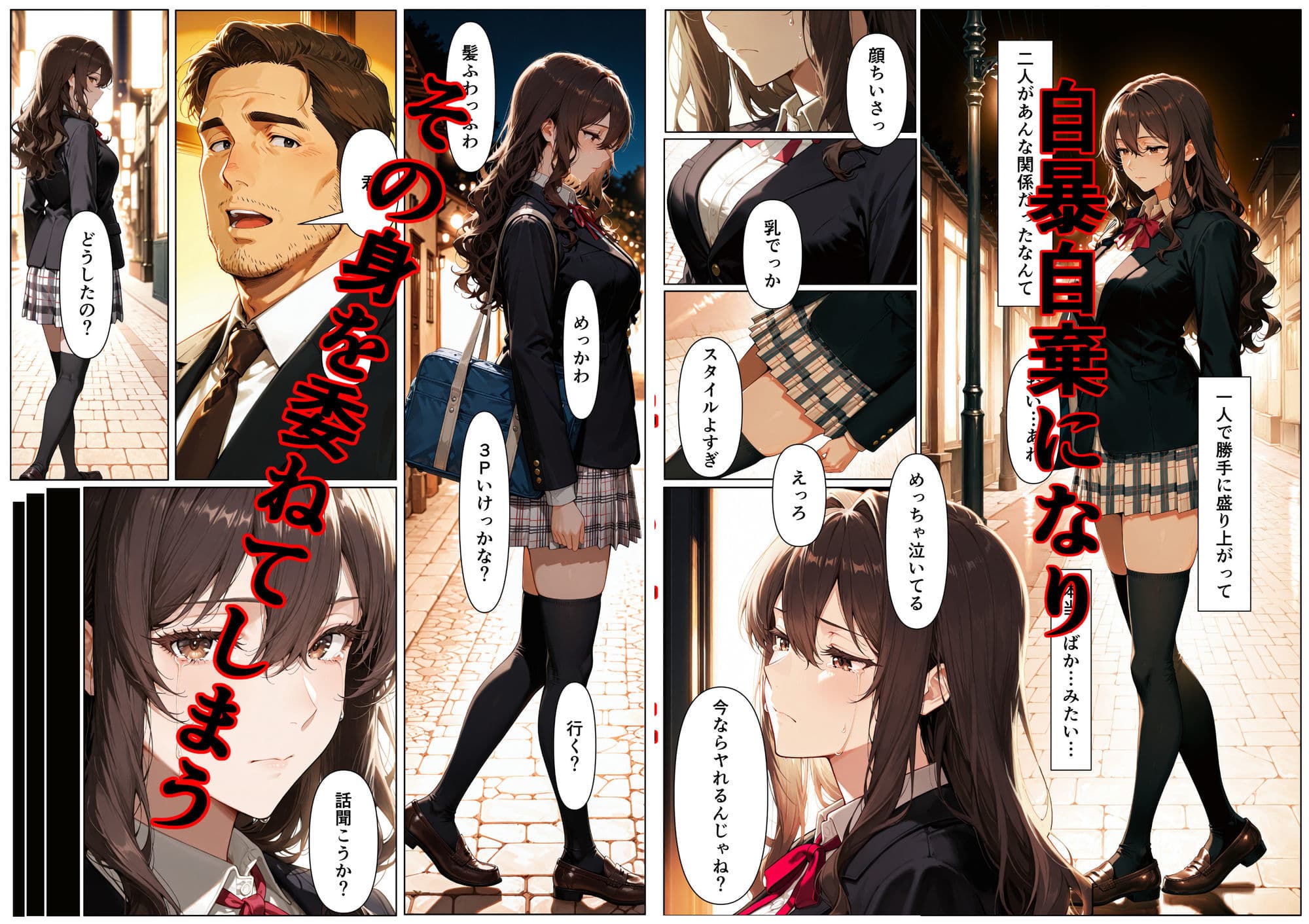 自暴自棄〜両想いなのに…〜 サンプル 4