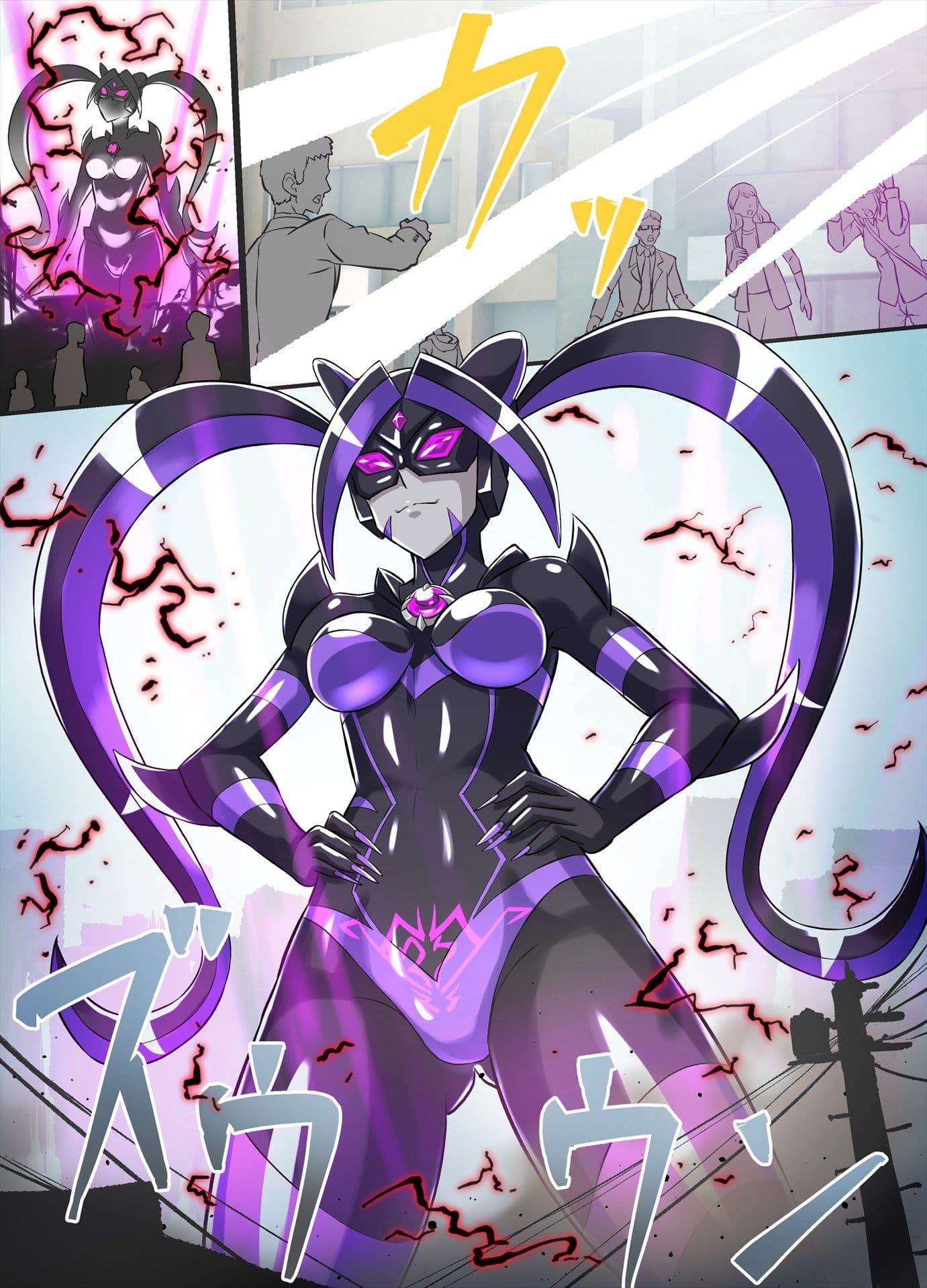 アルティメットレナ 第6話 決戦！VSアルティメットニナ！ サンプル 5