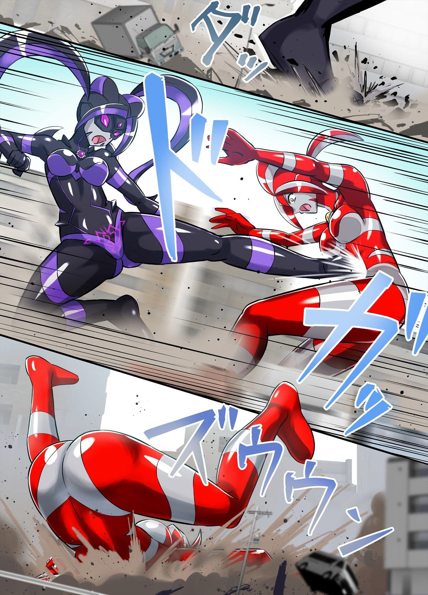 アルティメットレナ 第6話 決戦！VSアルティメットニナ！ サンプル 8