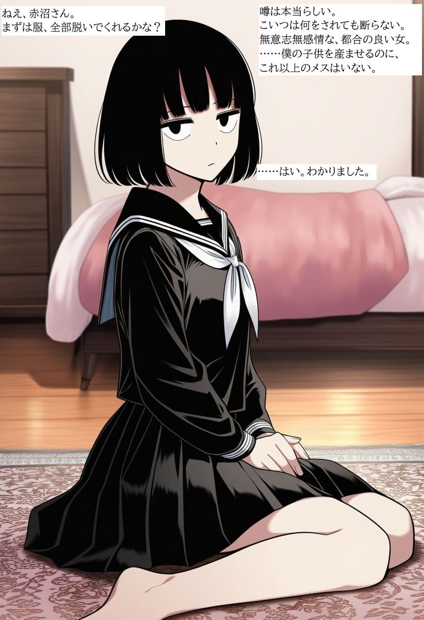 無表情・無感情な同級生に無責任中出ししまくって孕ませてみた。 サンプル 3