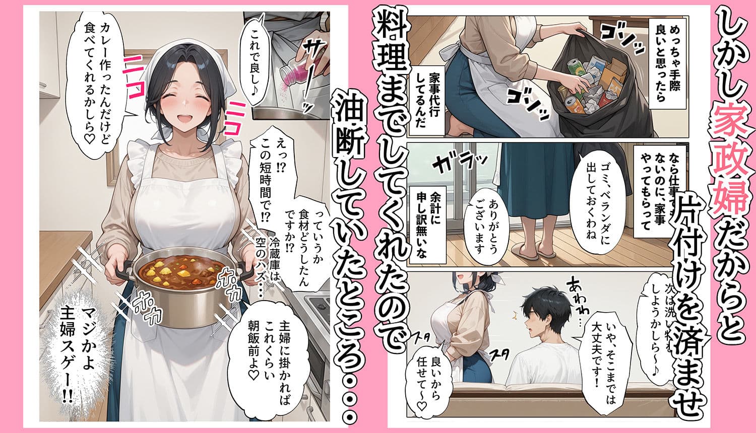 【続編:JKのママ2】ラブドール頼んだら、JKのママが来た サンプル 3