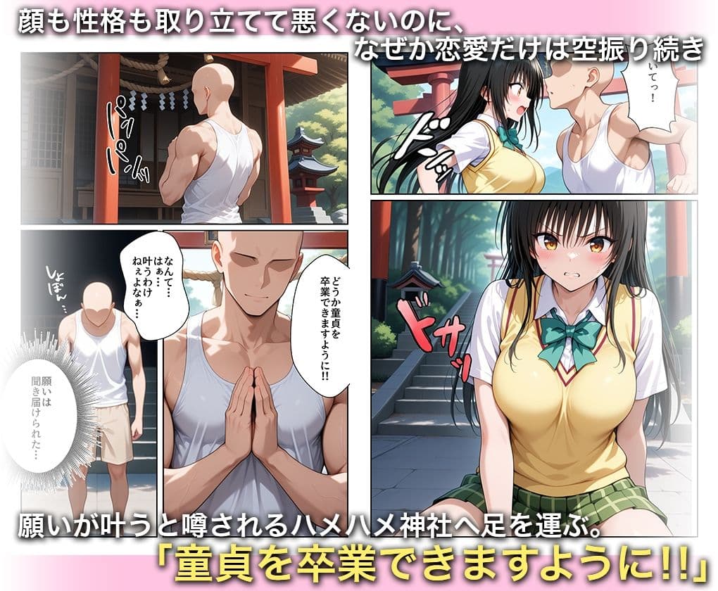 淫欲の神様のご利益で、即堕ち即ハメが止まらない サンプル 1