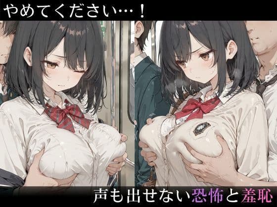 生意気そうな黒髪ショートJKが満員電車で雌の顔に… 声を出せない状況で執拗に中出し種付け サンプル 3