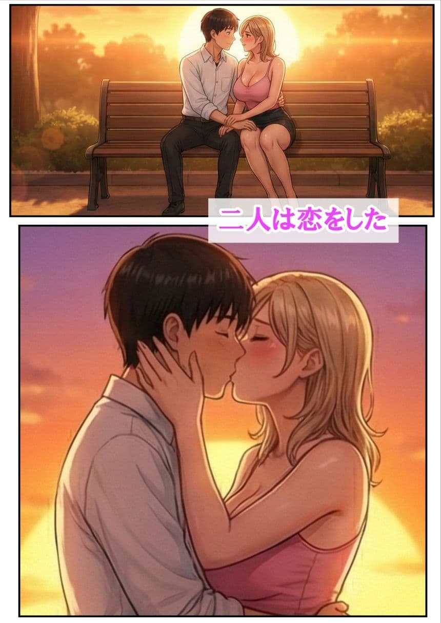 童貞息子、爆乳ギャルママの膣で卒業しました。〜生中出し連発で親子も卒業〜 サンプル 10