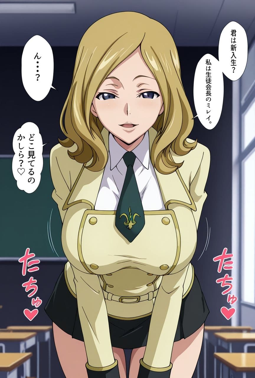 生徒会長のチンポ狩り サンプル 3