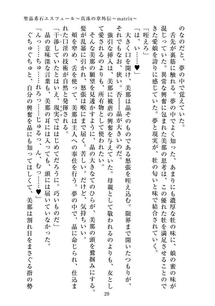 聖晶希石エスフェール〜真珠の章外伝〜matrix〜 サンプル 3